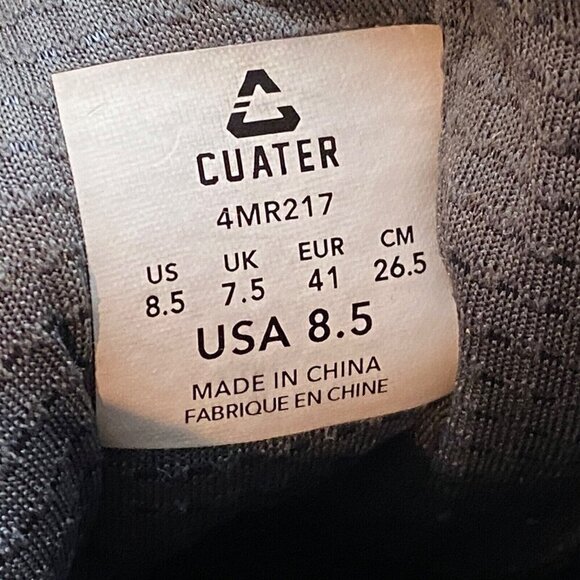 Travis Mathew Cuater The Wild Card Spikeless Golf Shoes Size 8.5 Grey 4MR217 - Picture 9 of 10